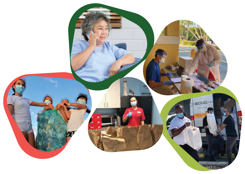 Collage of people for the 2020 KBCF Annual Report Collage of people for the 2020 KBCF Annual Report