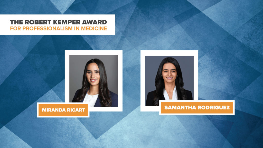 2022 Robert Kemper Award for Professionalism in Medicine