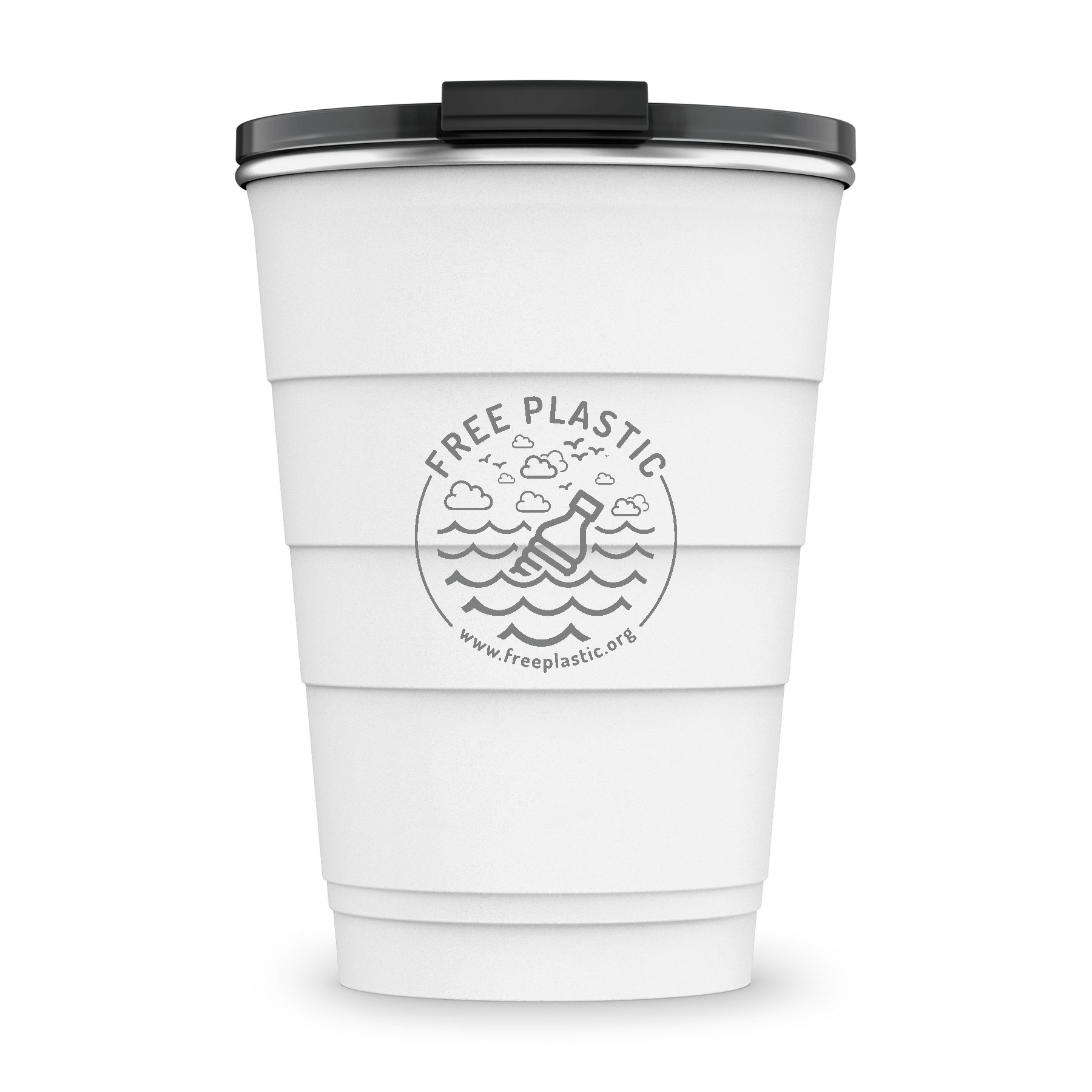 Free Plastic White Pirani Cup