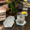 Free Plastic Blue Coasters | Made from Recycled Plastic | Set of 4 - Image 7