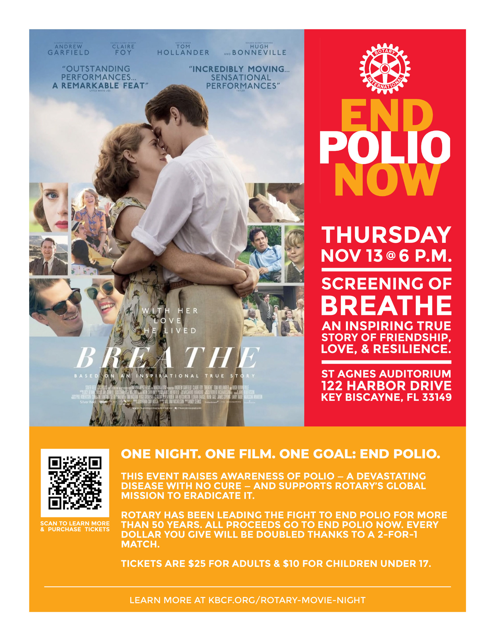 Movie Night to support End Polio Now Movie Night to support End Polio Now