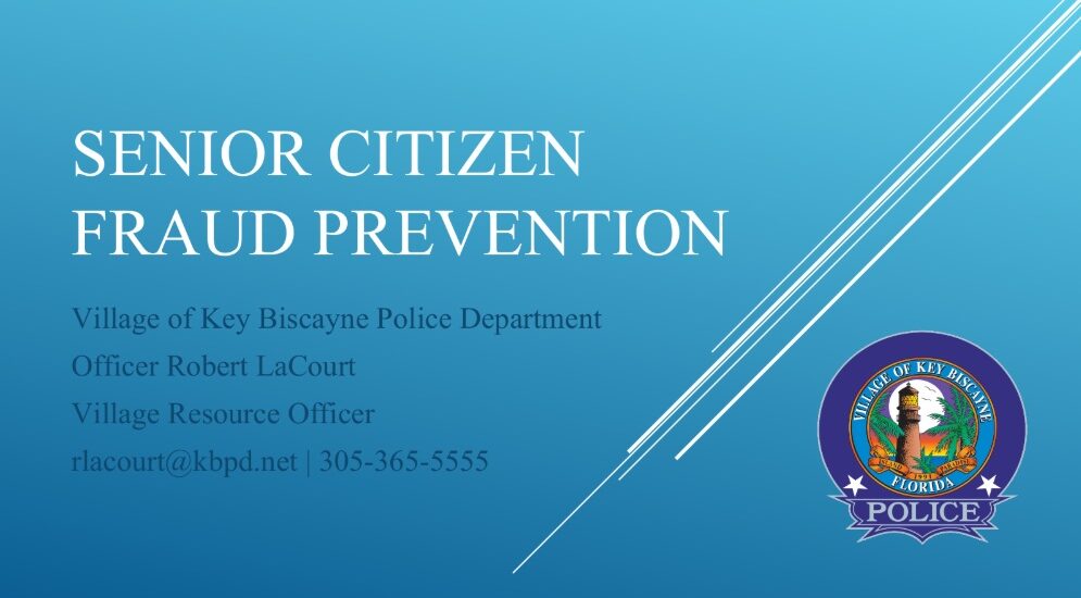 DEC 2 | Senior Fraud Awareness Presentation