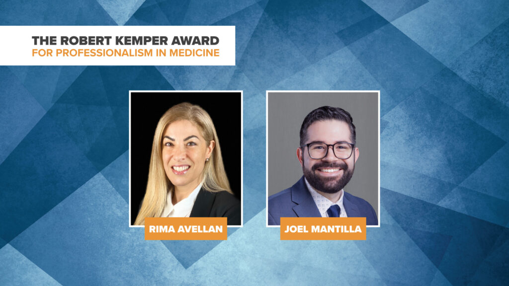 2026 Robert Kemper Award for Professionalism in Medicine