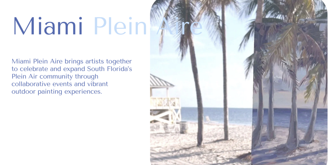 SEP 19 | Miami Plein Aire Inaugural Exhibition